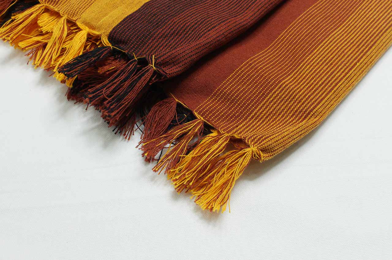 Umber Stripe Throws (60*90 Inches) 1 Pc